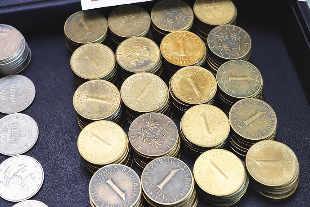 a248 オーストリア 旧&旧紙幣 セット 2,550シリング