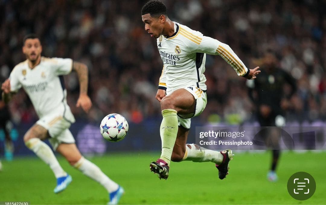 23-24レアル・マドリード 1st ベリ ンガム 長袖