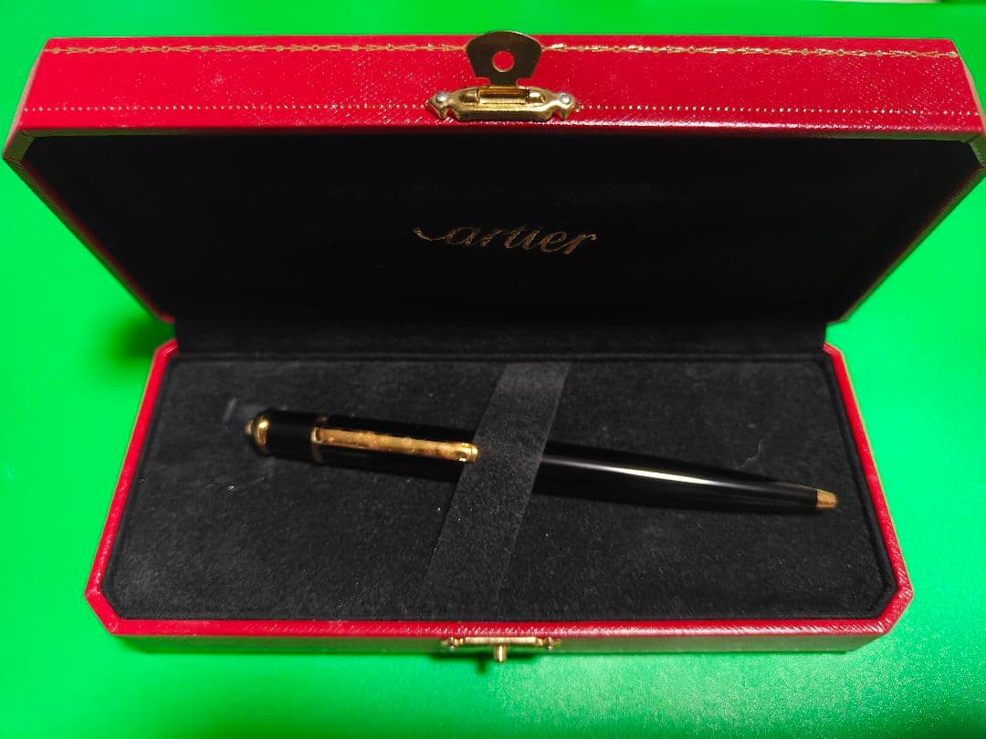 ★ カルティエ DIABOLO ボールペン ブラック CRST180003