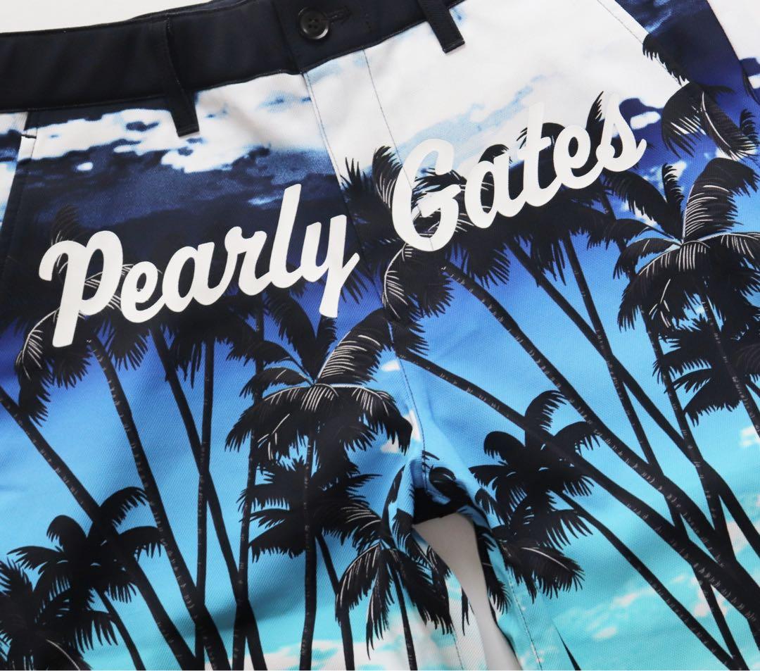 《パーリーゲイツ》新品 ドビーストレッチ ショートパンツ 4(W78~82)