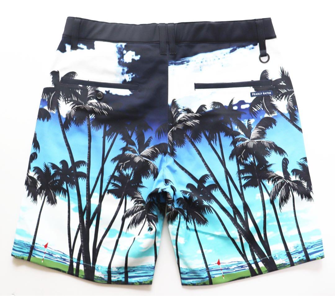 《パーリーゲイツ》新品 ドビーストレッチ ショートパンツ 4(W78~82)