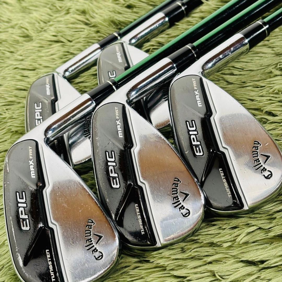 キャロウェイ エピックマックスファスト アイアン5本セット メンズゴルフ 初心者