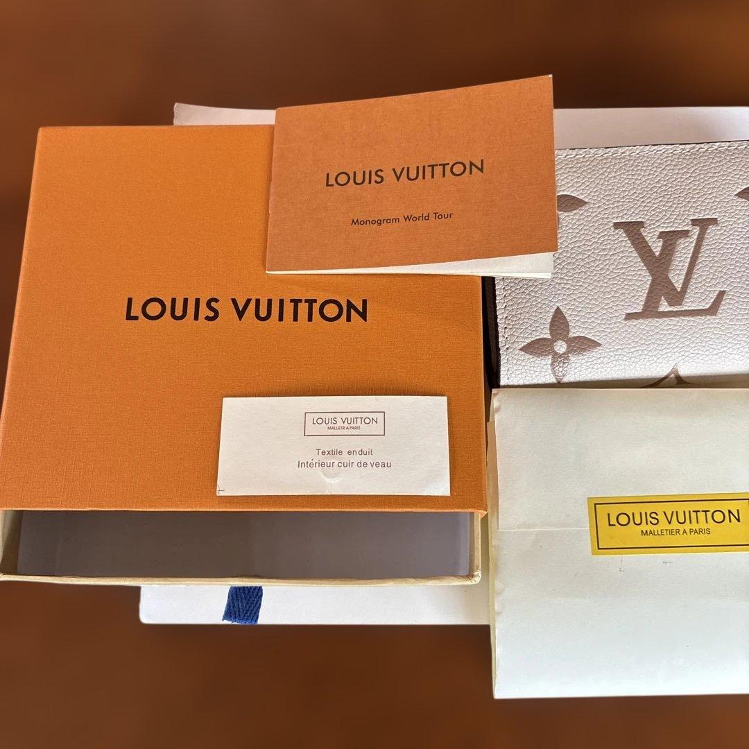 ゆささん専用 ルイ・ヴィトン「ポルトフォイユ・クレア」　財布 ノベルティ