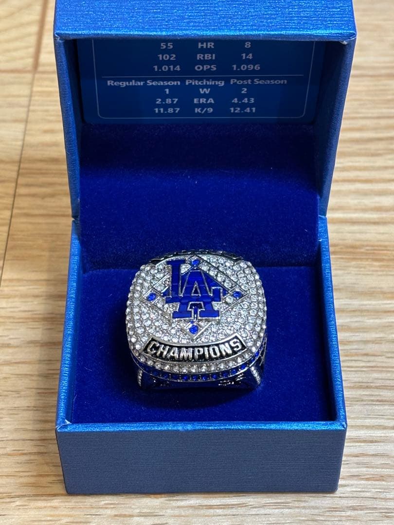 ⭐️期間限定価格⭐️【限定非売品】大谷翔平2025ワールドチャンピオンリングセット