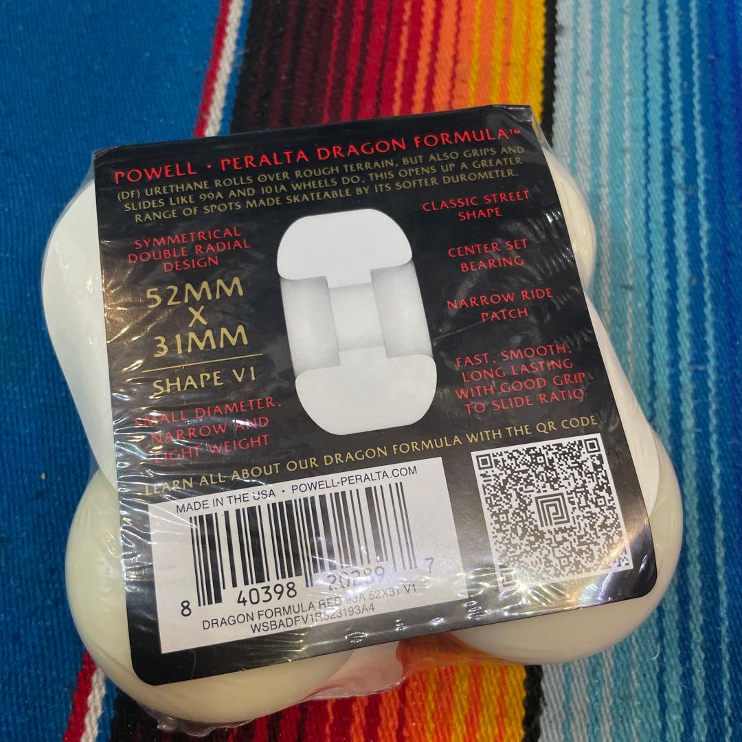 Powell Peralta Dragon52mmウィール定価込み10,980円
