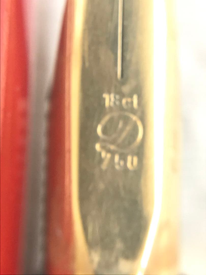筆記具 ST Dupont 18ct 750 789-1989