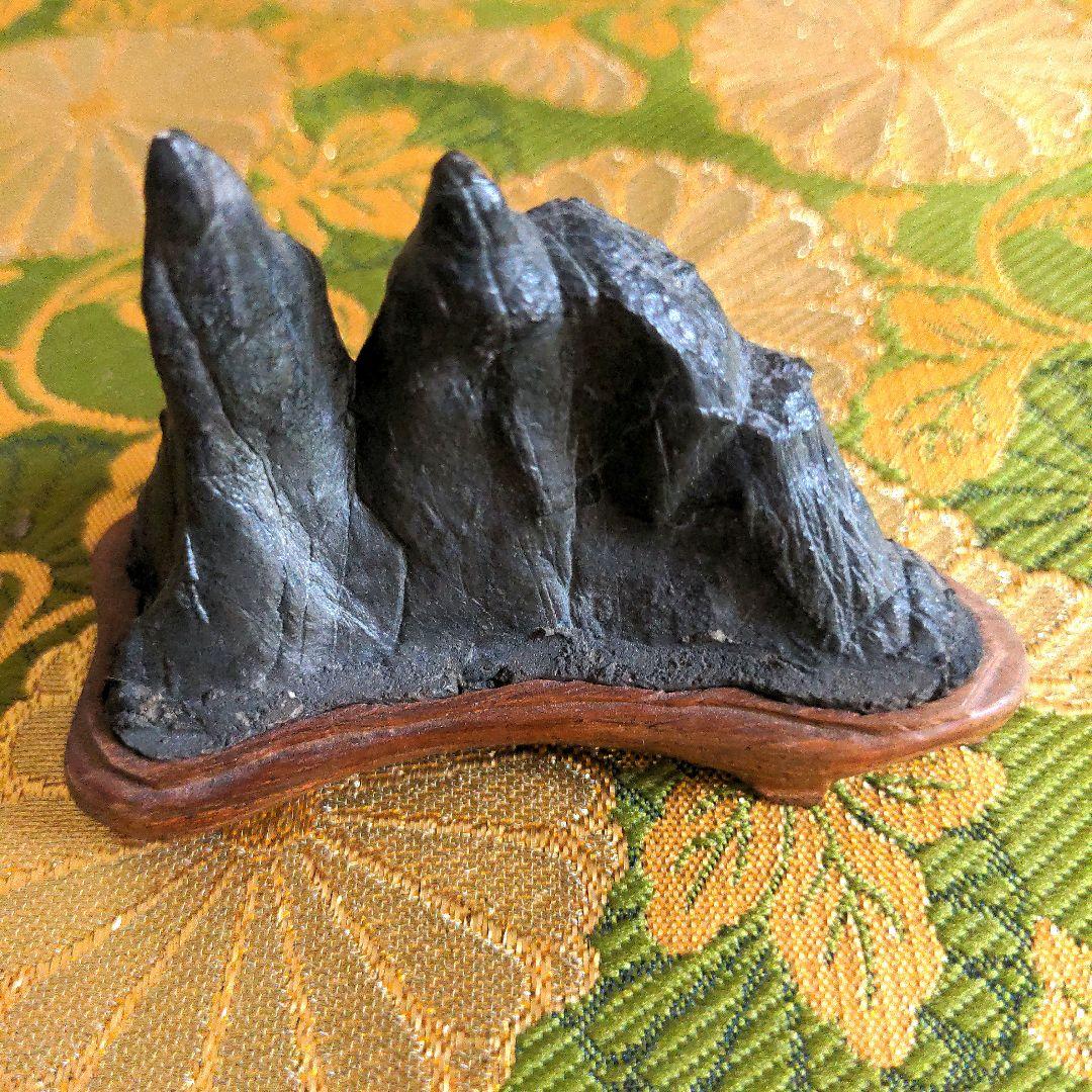 【最終価格】紀州名産　古谷石　棚組五石　飾棚　古谷石５点揃え　水石