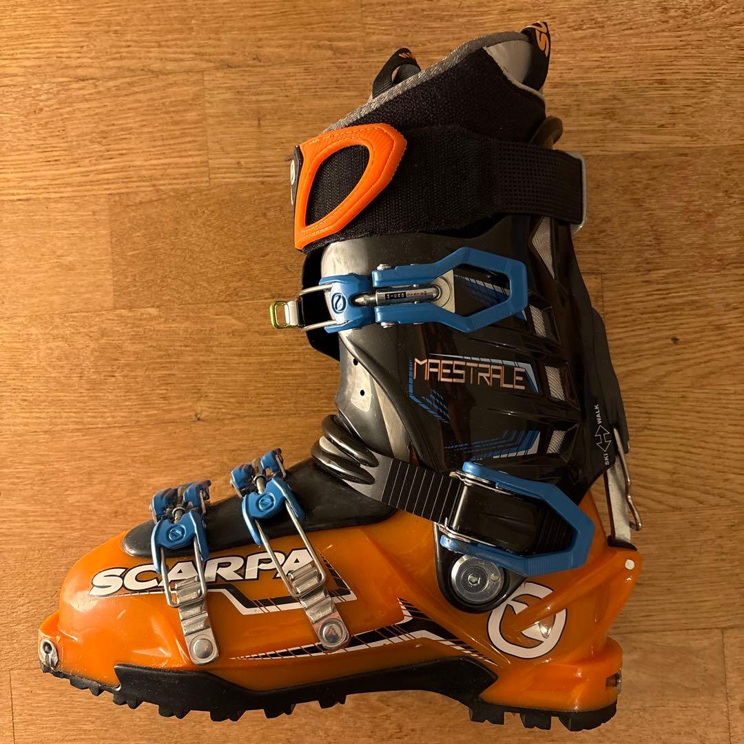 SCARPA Maestrale オレンジ/ブラック スキー ブーツ