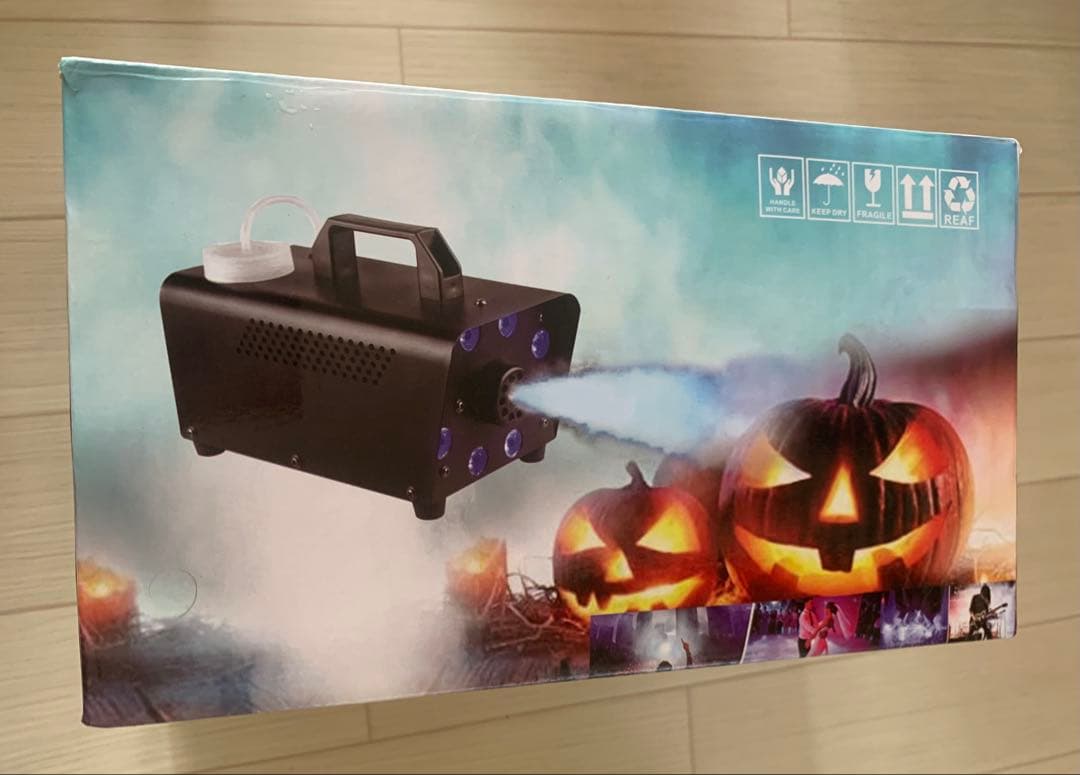 LEDライト付きスモークマシン 5Lの霧液を含む