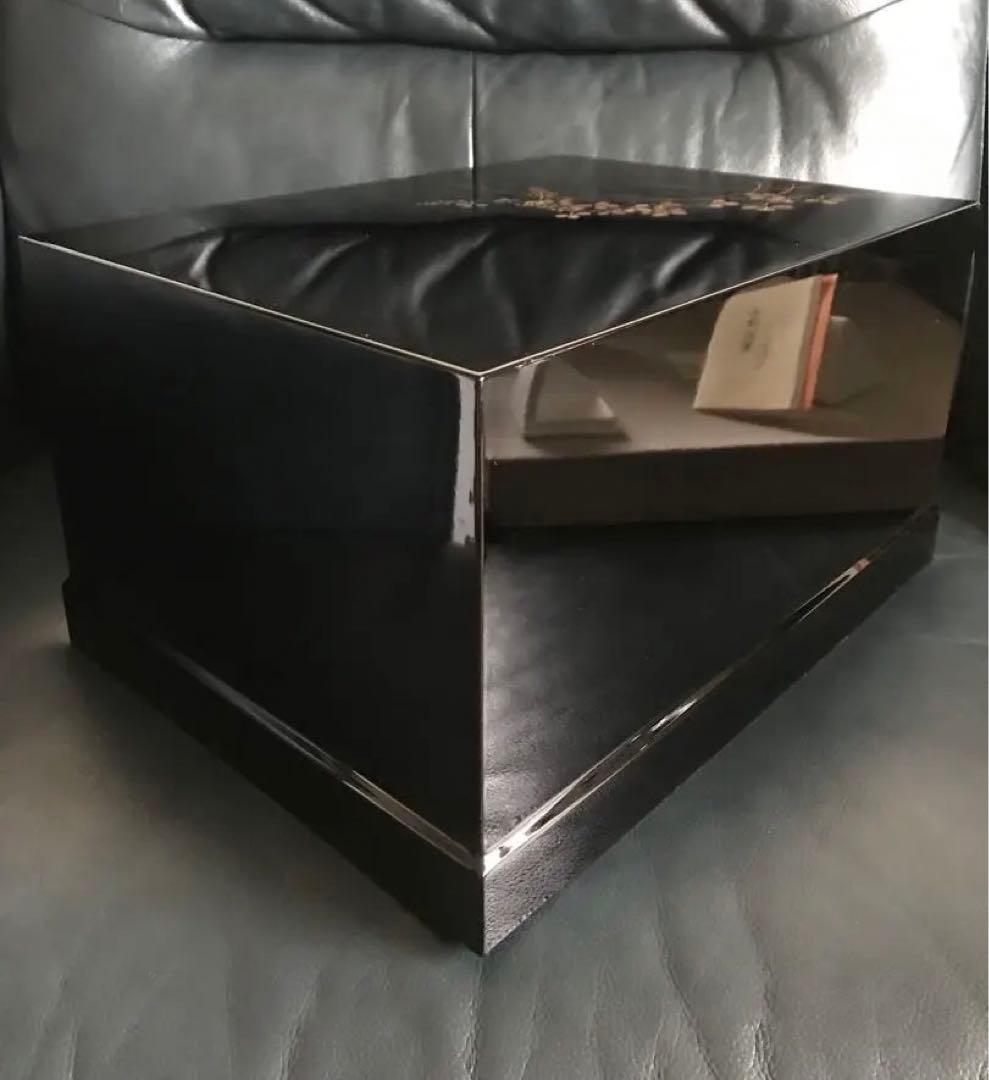 会津塗り　萩にうずら　漆器　タンス