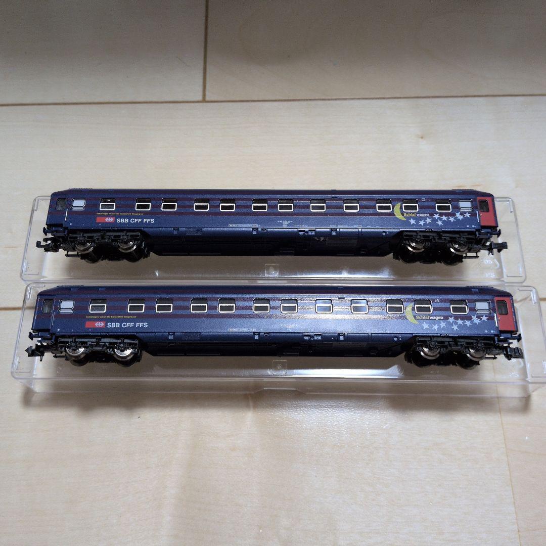 FLEISCHMANN 864702 Nゲージ SBB寝台車2両セット