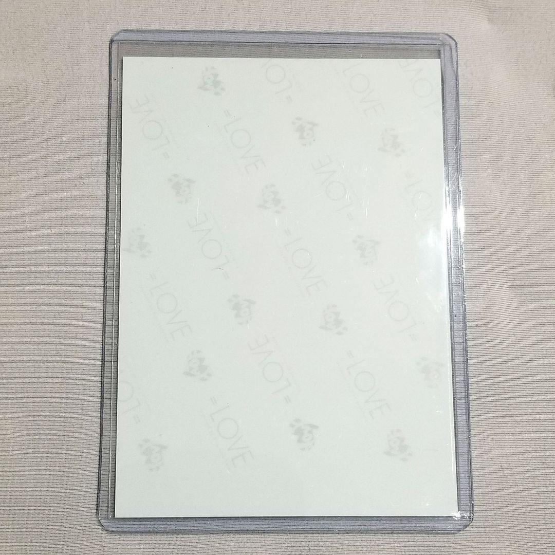 =LOVE 大場花菜 直筆 チュウ コメあり アリーナツアー2025 黒衣裳