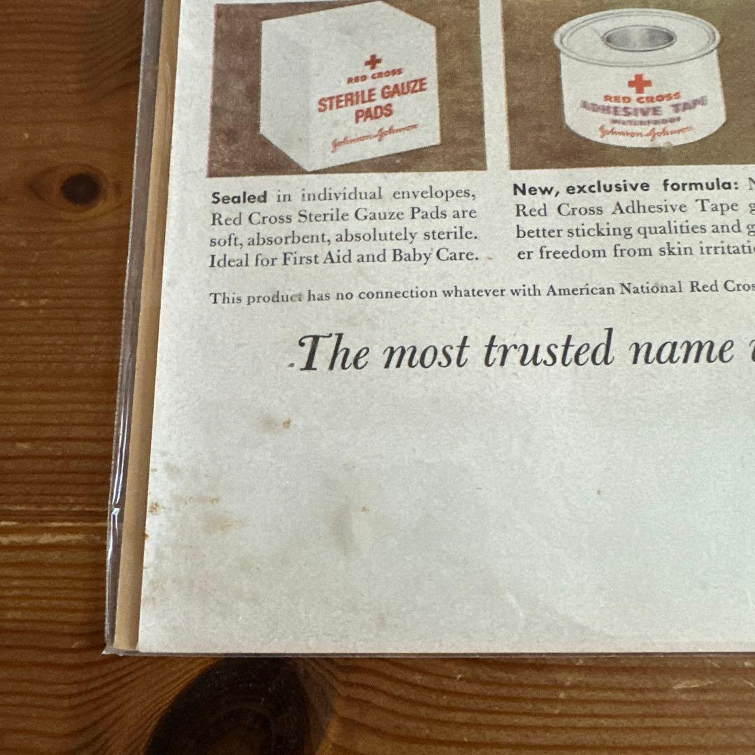 ウォールポスター　ヴィンテージ Johnson & Johnson