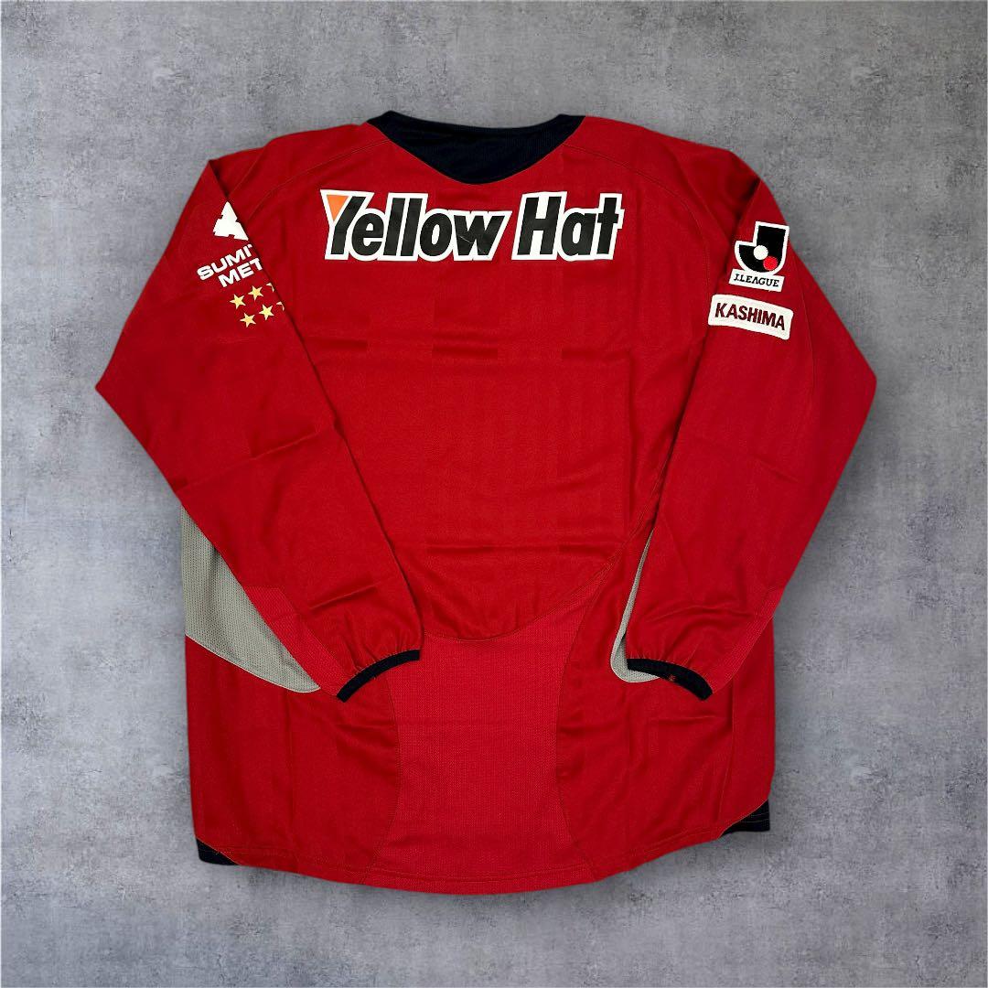 鹿島アントラーズ NIKE 2006-2007ホーム長袖ユニフォーム