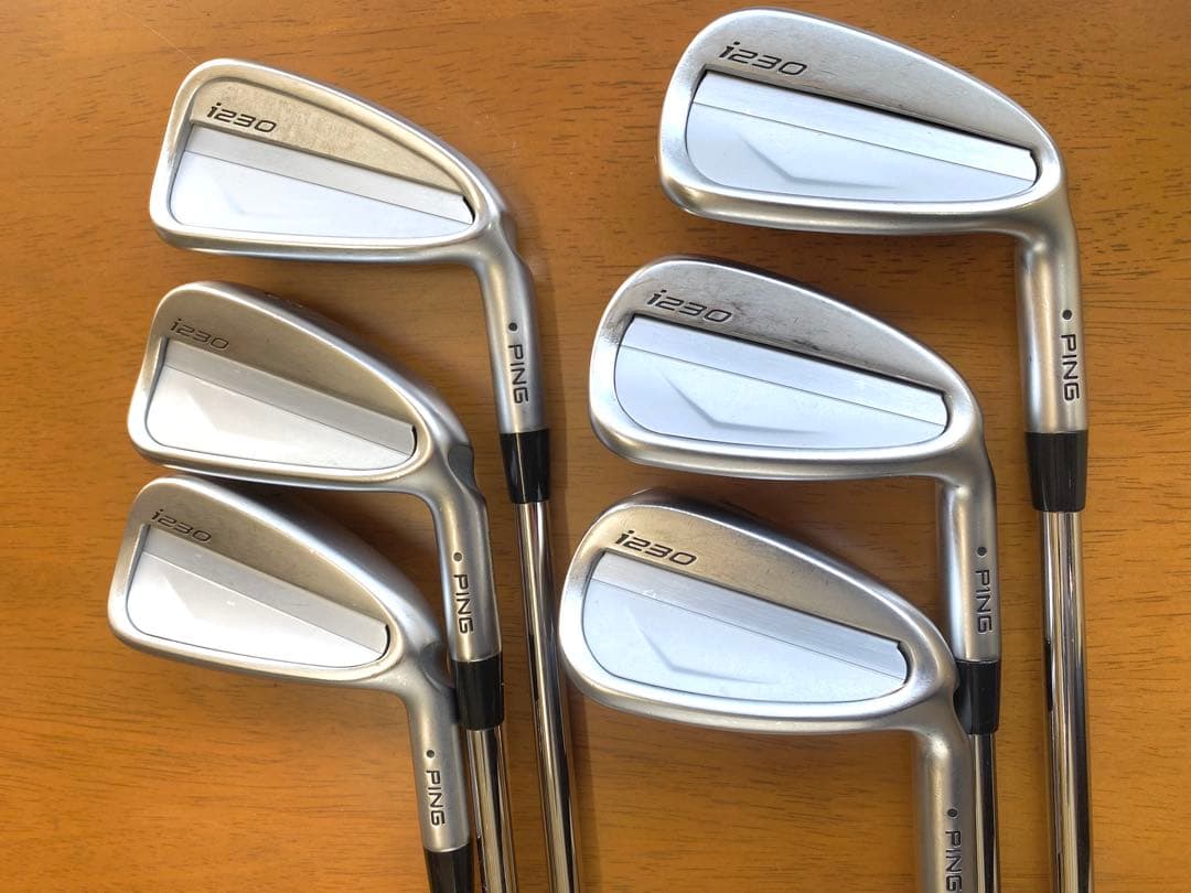 【美品】PING i230アイアン6本セット（5-W） モーダス105R