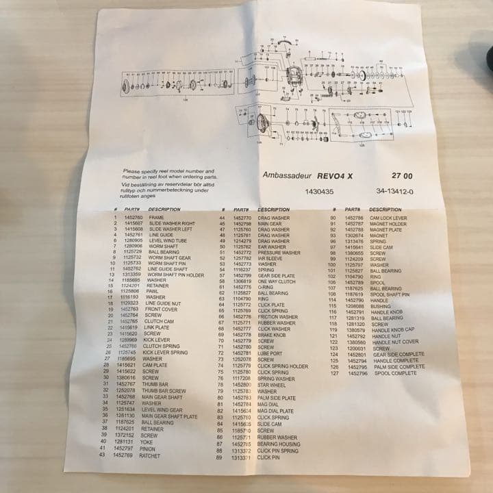 アブガルシア　Revo4