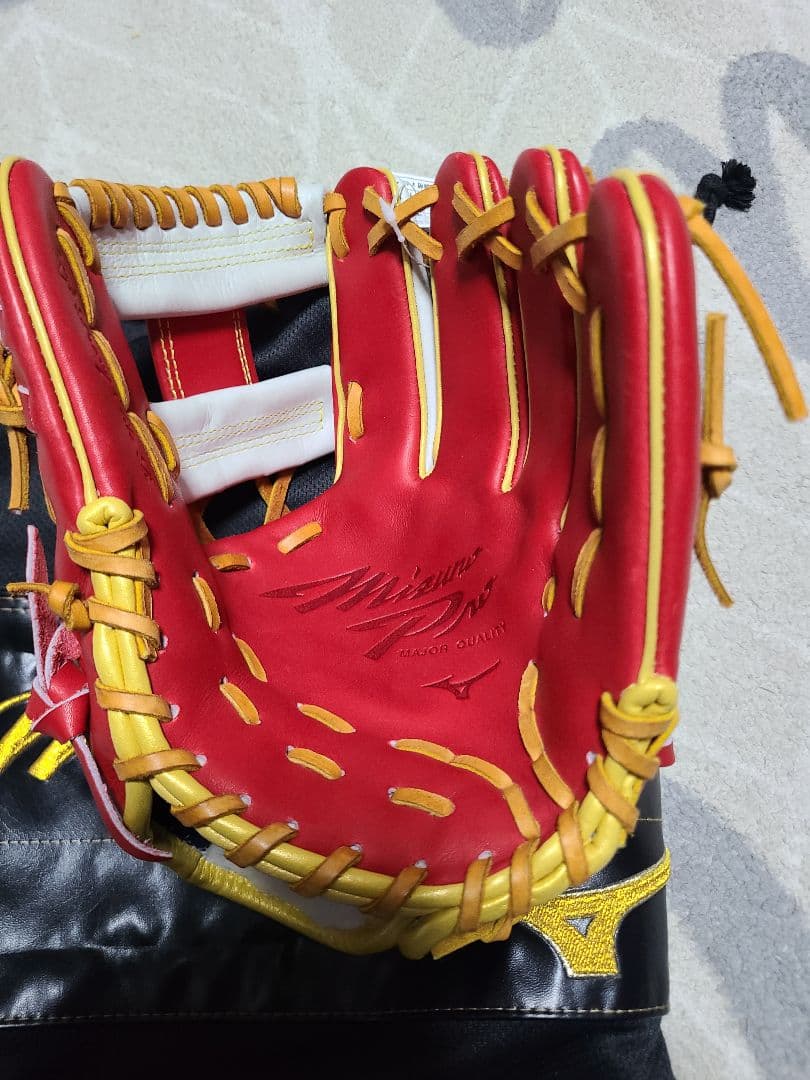 ミズノ 軟式用グラブ 内野手 ミズノプロ 勝色1AJGR30103 野球グローブ
