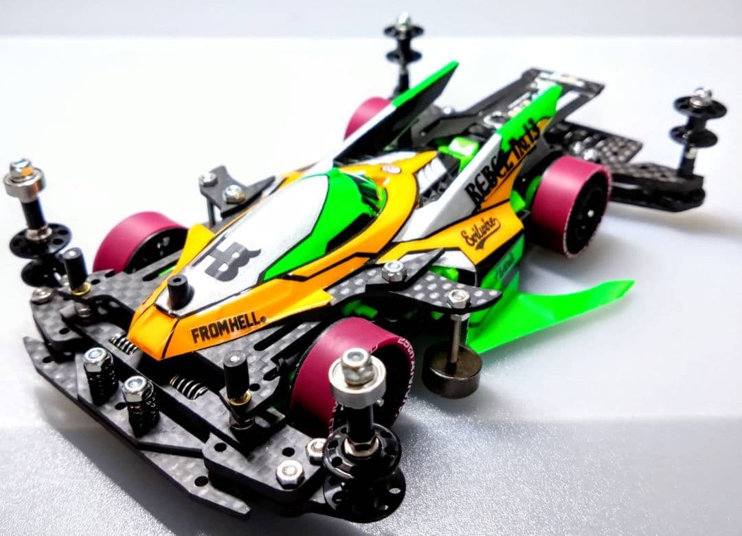 ミニ四駆 完成品 サンダーショット Mk2 MSフレキ