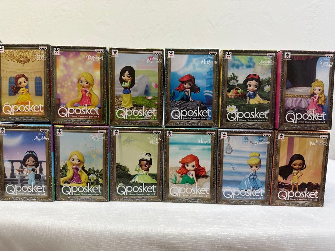 Qposket ディズニープリンセス 22体　まとめ売り