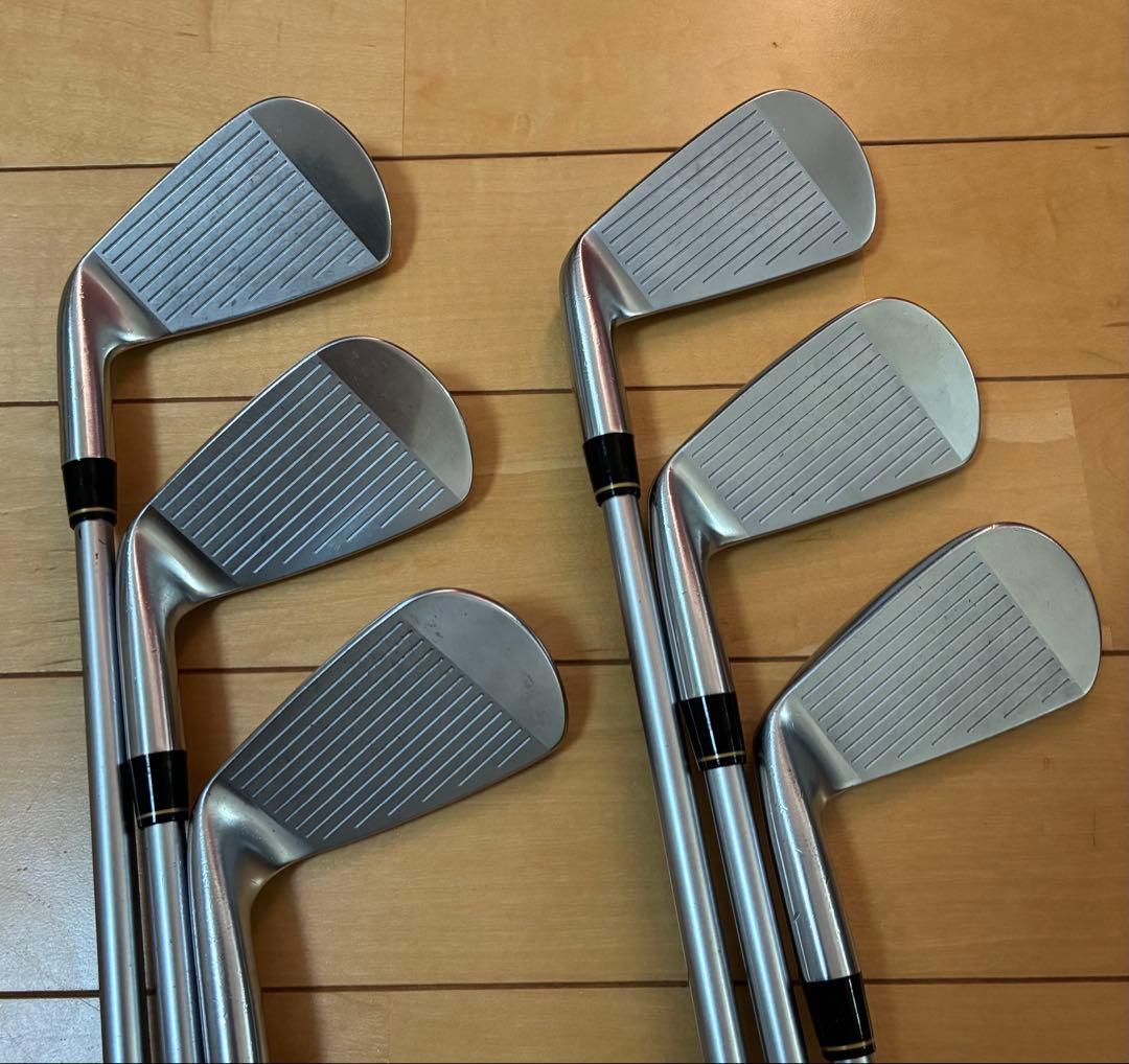 【最終価格】ナイキ　マッハスピードフォージドアイアン　6本　純正カーボン