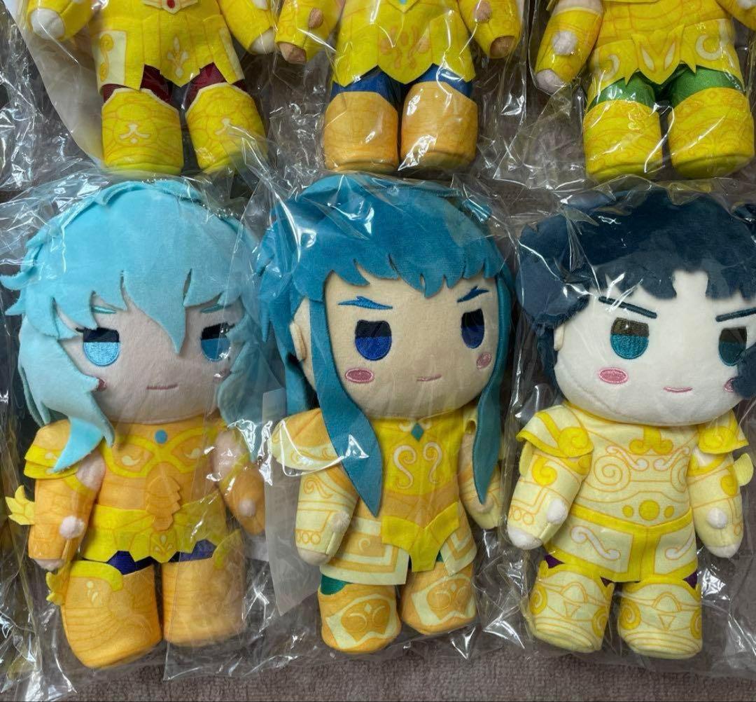 聖闘士星矢　フォルメイツ　あくちょん　ぬいぐるみ　黄金聖闘士　コンプリート