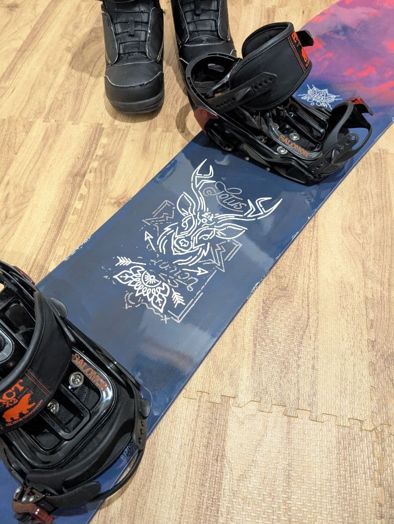 オールサロモンセット LOTUS 146cm ブーツ25cm