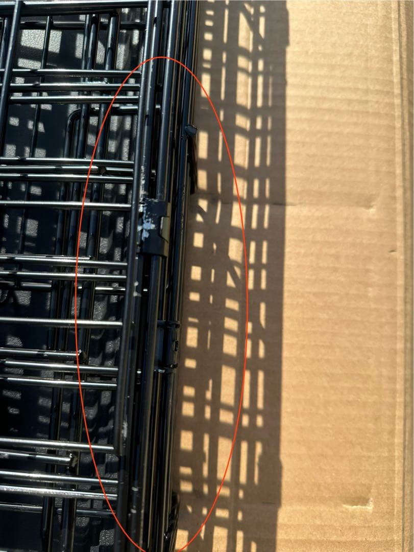 Amazonベーシック 犬 ペットケージ 折りたた ダブルドア 大型犬 ブラック