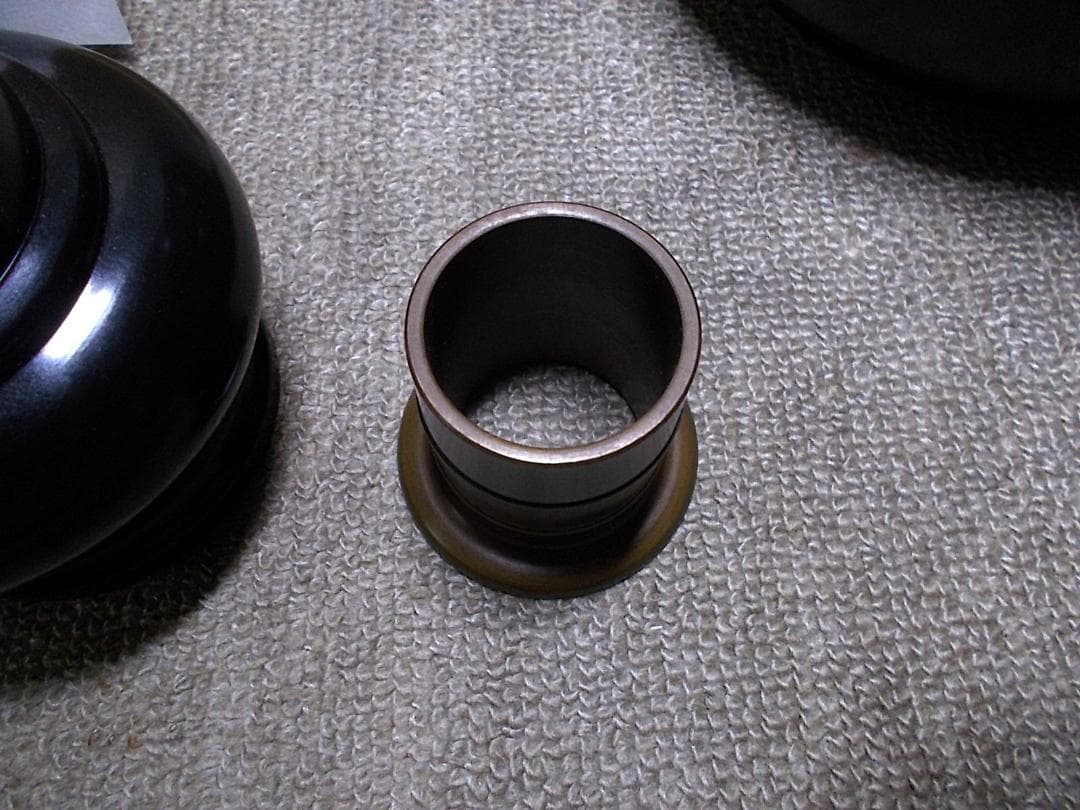 高岡銅器 唐銅風炉師 福島宗秀 唐銅 利休好 鬼面付 台子皆具 共箱 送料込み