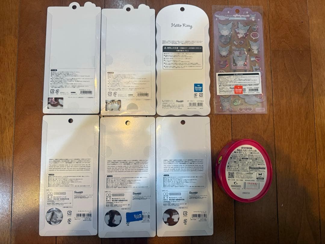 正規品 たまごっち まめっち　ボンボンドロップシール　サンリオ　日本製　キティ