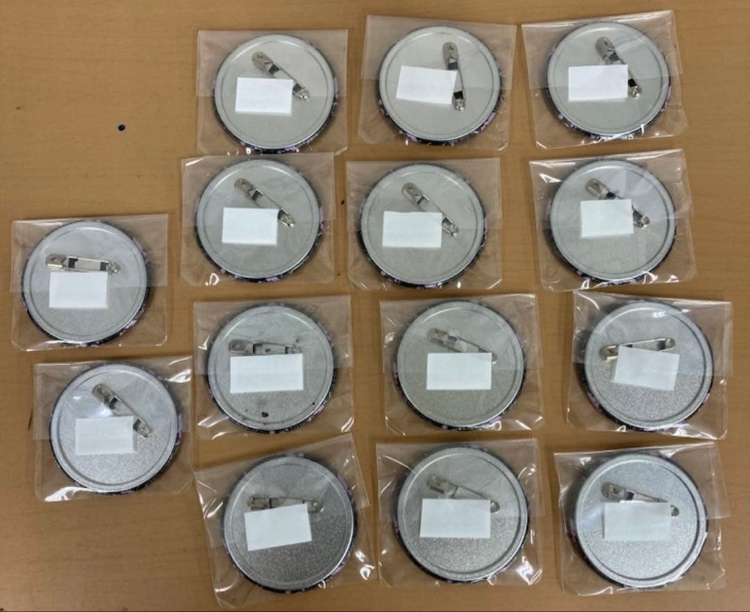 【匿名配送】桃源暗鬼 まねきねこ 缶バッジ 桃宮唾切 20点