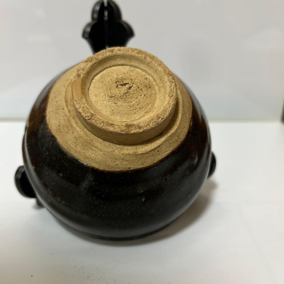 M*i様 瀬戸天目茶碗(元箱、包み古布付き)