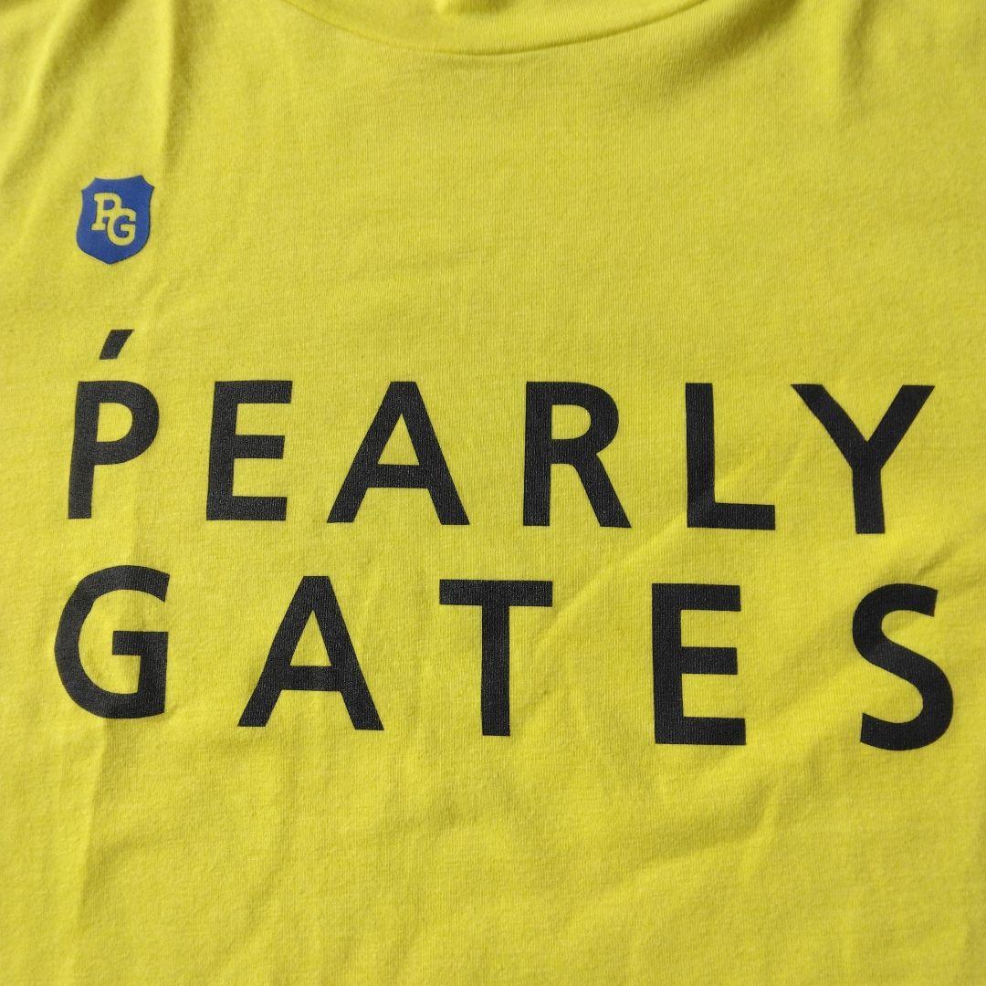 PEARLY GATES イエロー モックネック　　サイズ　6