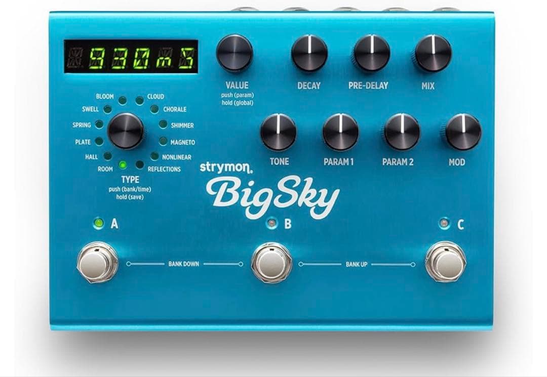 511488 Strymon 『BigSky 』ビッグスカイ/リバーブ・マシーン
