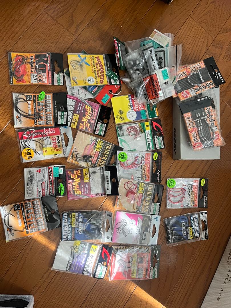 専用品　バス釣り引退セット！