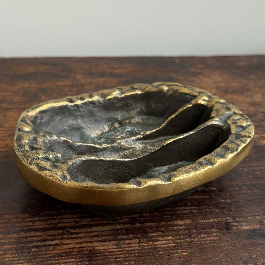 【限定生産】PUMA ブロンズトレイ 灰皿 ドイツ製 箱・冊子付 1960年代