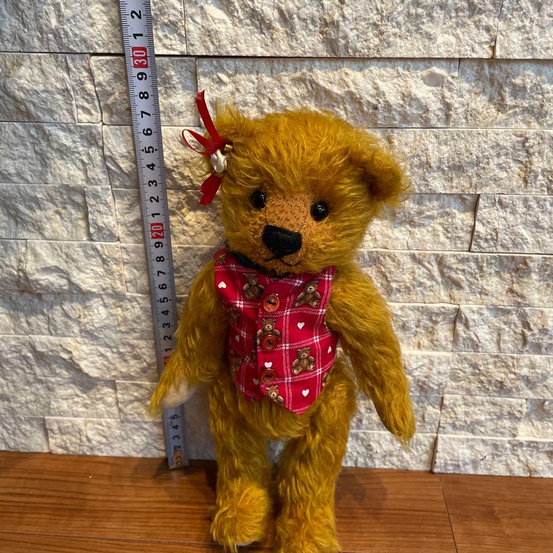 イギリス☆コッツウォルズ☆作家物　ハンドメイド　テディベア