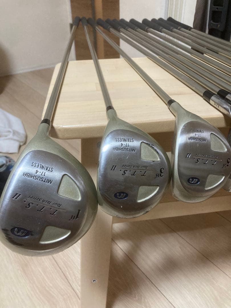 【レディース】 Mitsubisha キャディバッグ　フルセット　クラブセット