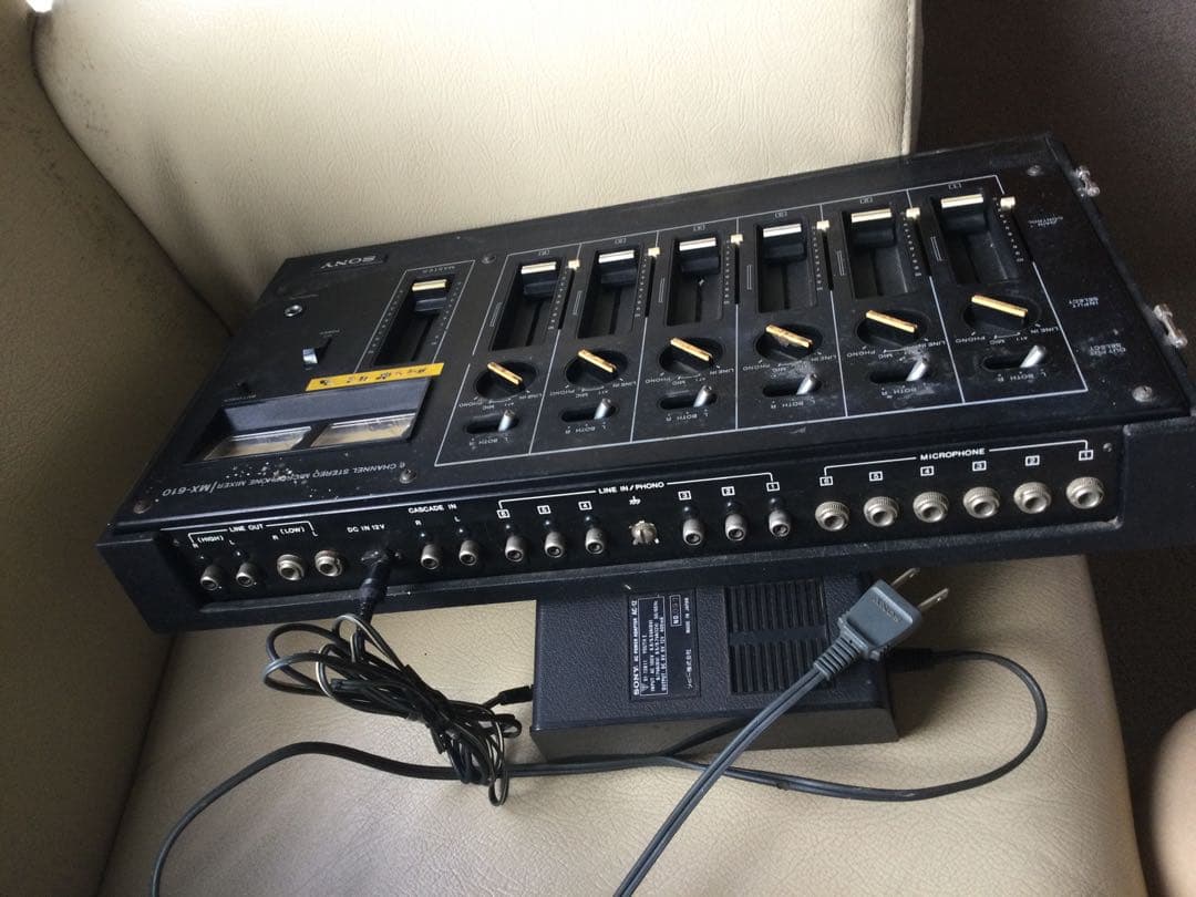 SONY 6チャンネルミキサー MX-610