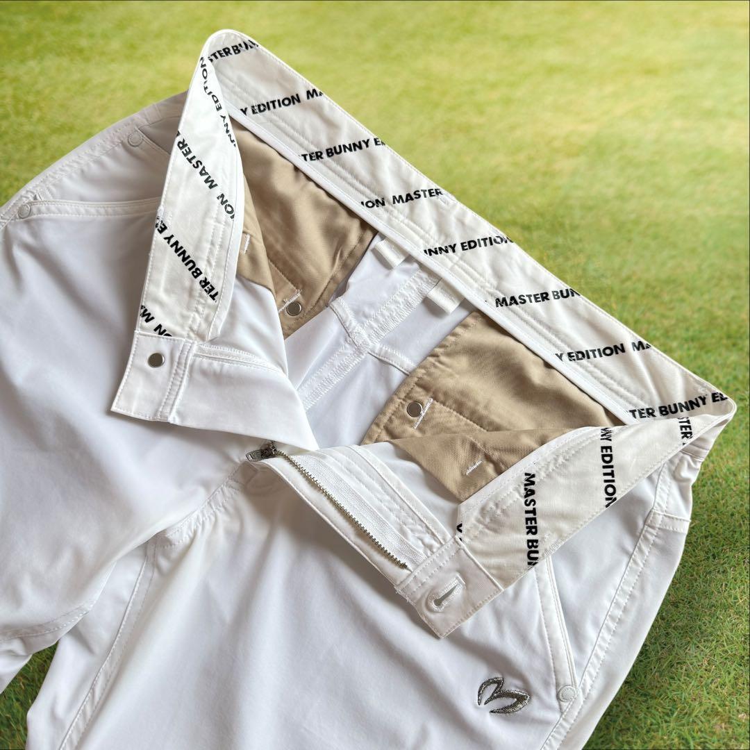 極美品　現行モデル　マスターバニー　パンツ　M〜L相当　白　ホワイト　ドライ　5