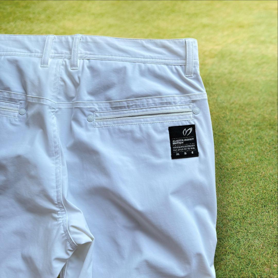 極美品　現行モデル　マスターバニー　パンツ　M〜L相当　白　ホワイト　ドライ　5