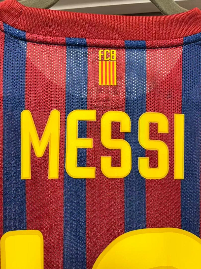 選手支給品バルセロナ メッシ 11/12 LFP ユニフォーム