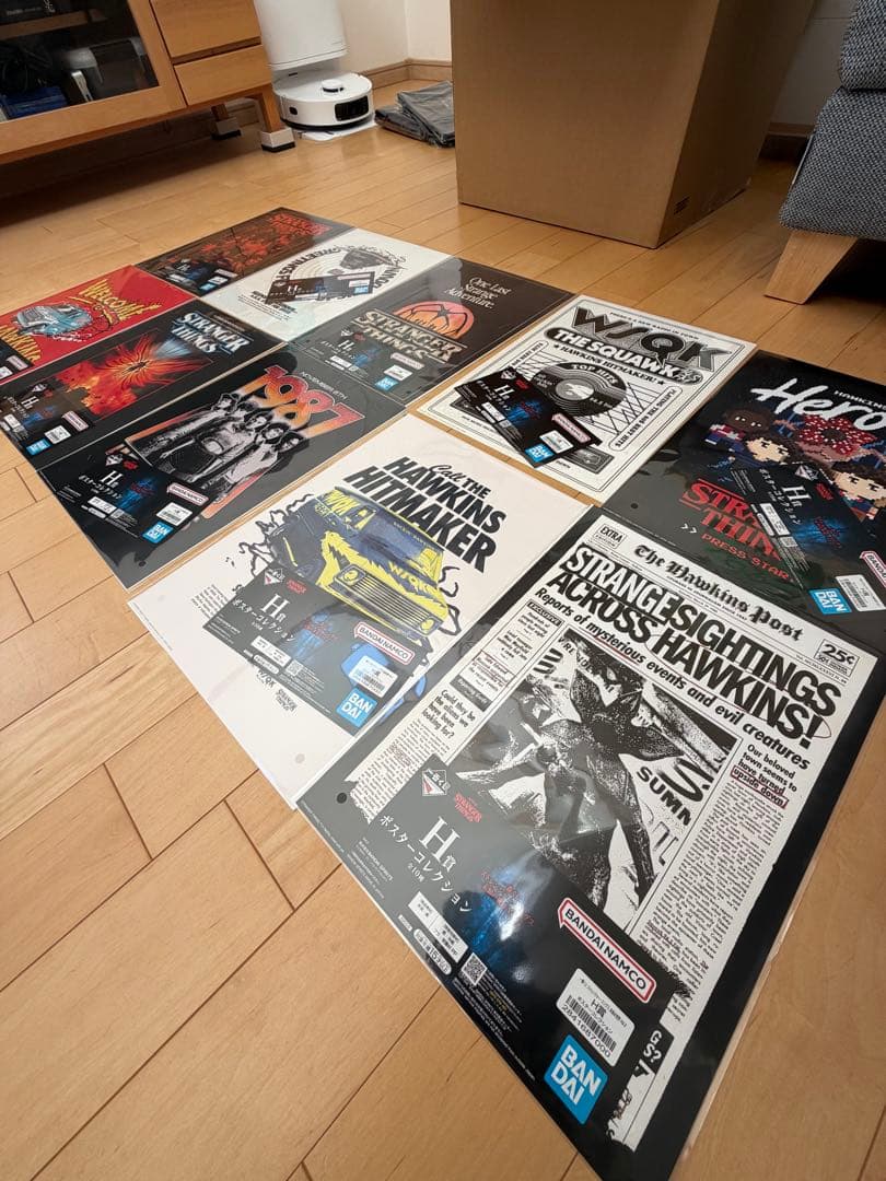 一番くじ ストレンジャー・シングス 未知の世界 Vol.2 H賞ポスター全10種