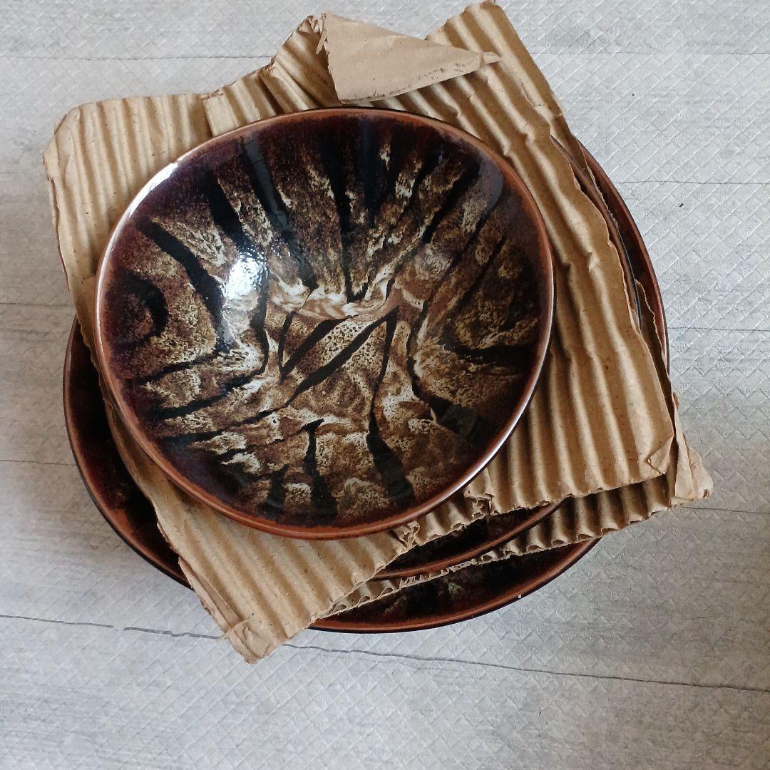 陶器皿3点セット　九谷焼　有田焼　骨董　数十年前の希少な1点物