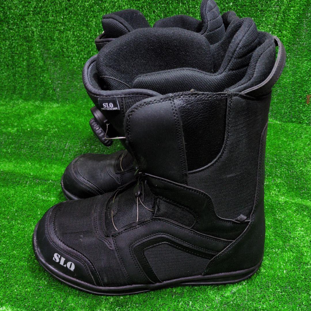 【美品】SLQ スノーボードブーツ BOA ブラック 27.0 / 27.5