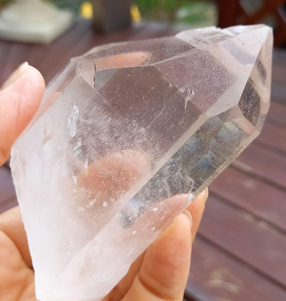 天然石◼️ヒマラヤ マニカラン産水晶☆クリスタル☆パワーストーン 1