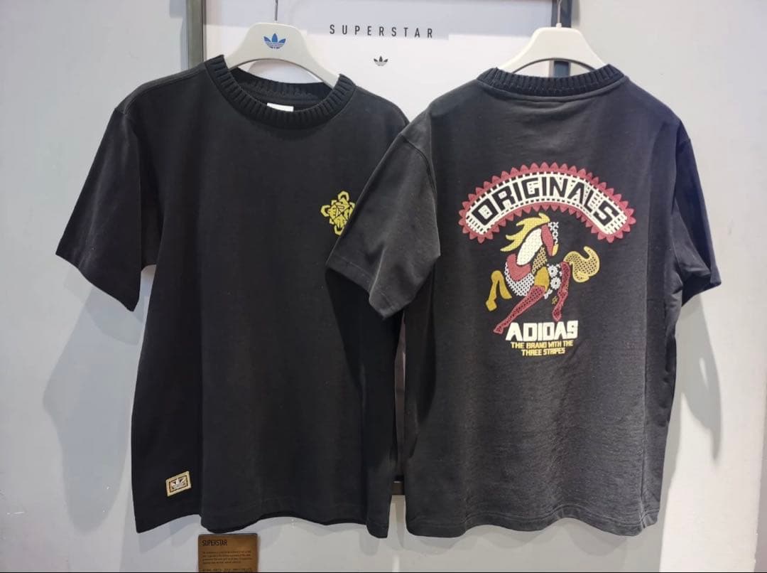 新品M Adidas FW25 CNY 馬年限定 半袖Tシャツ KT0714