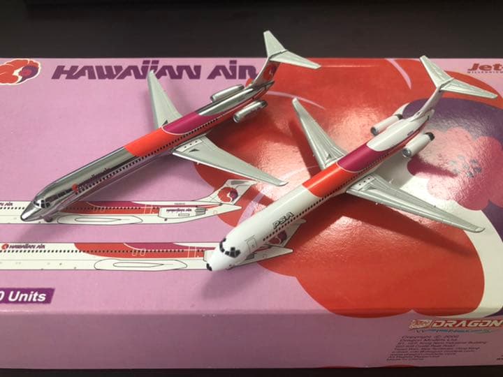 航空機・ヘリコプター 1/400 MD-80 HAWAIIAN AIR & PSA