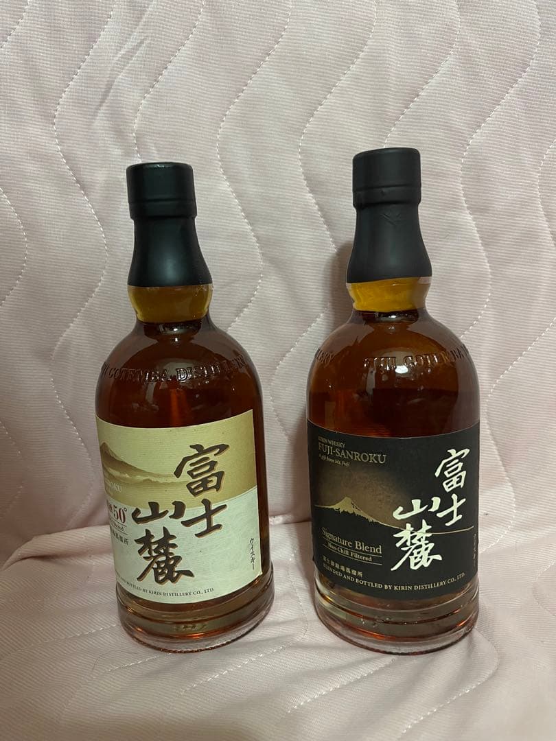 富士山麓樽熟原酒50°&富士山麓シグニチャーブレンド2本セット