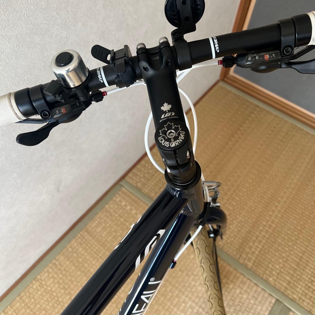 LOUIS GARNEAU クロスバイク 52サイズ ネイビ-SETTER8
