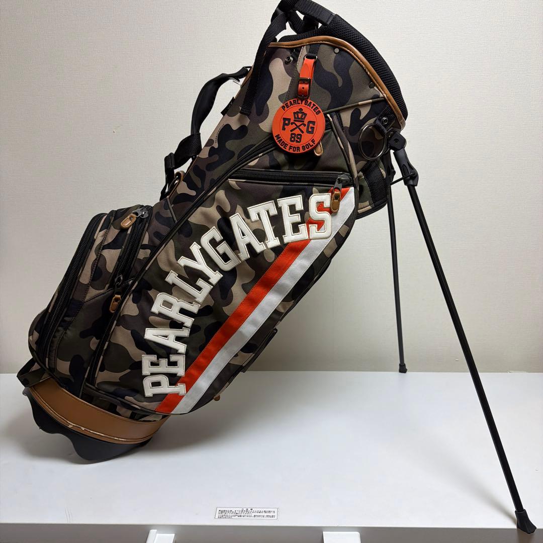 PEARLY GATES 迷彩 キャディバッグ 89